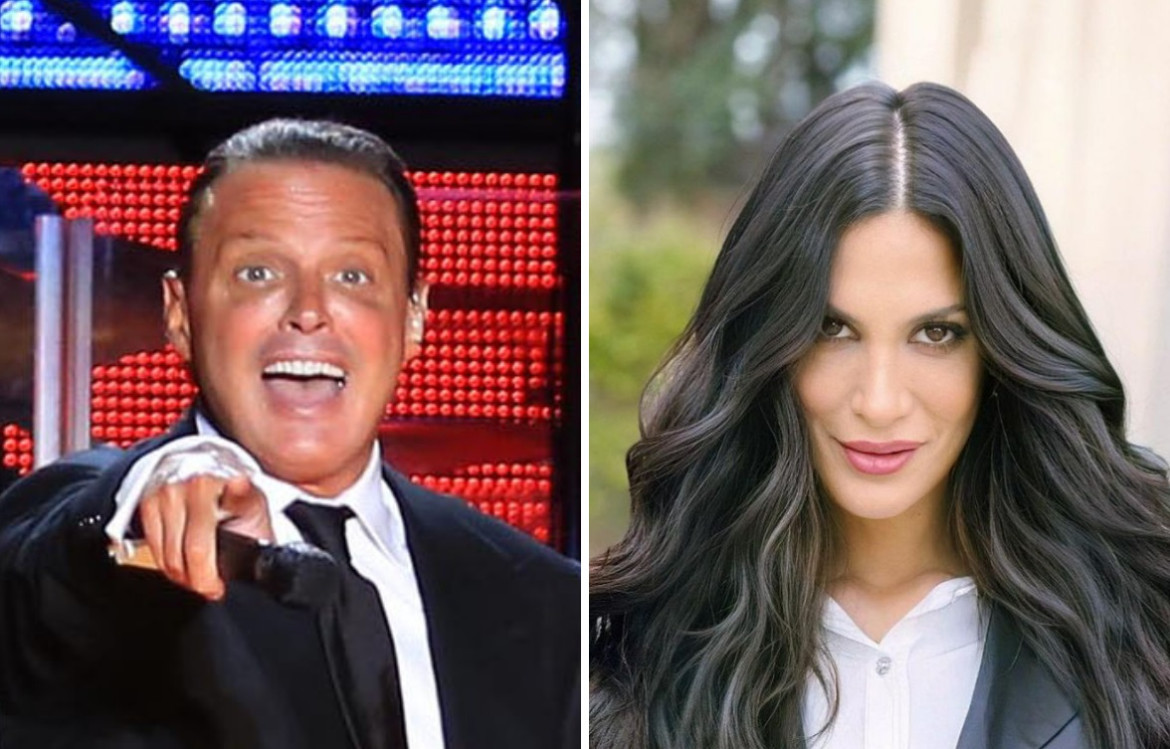 Luis Miguel y Silvina Escudero. Foto: NA - Instagram @escuderosilvina.