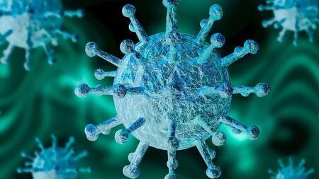 Coronavirus en el mundo, foto artística