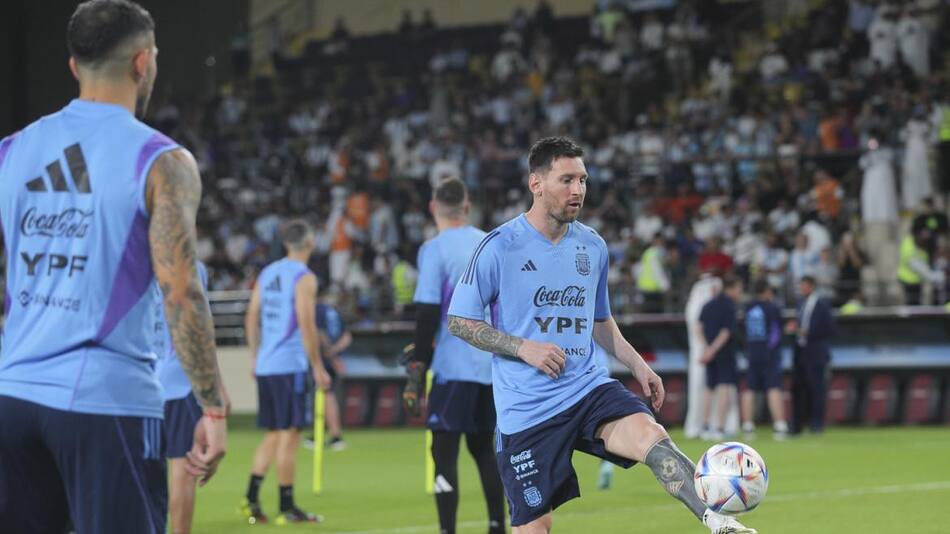 Lionel Messi, Selección Argentina. Foto: NA