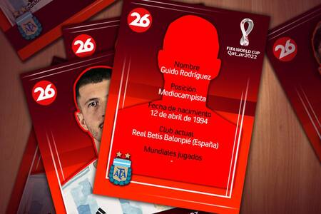 Mundial Qatar 2022, Canal 26, perfil, Guido Rodríguez