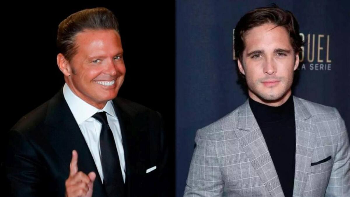 Luis Miguel y Diego Boneta