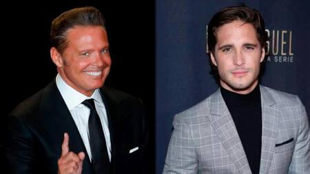 Luis Miguel y Diego Boneta