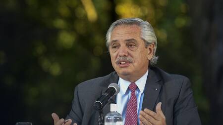 Alberto Fernández, presidente de Argentina, conferencia, NA