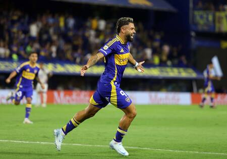Milton Giménez; Boca Juniors vs Rosario Central. Foto: NA/Mariano Sánchez