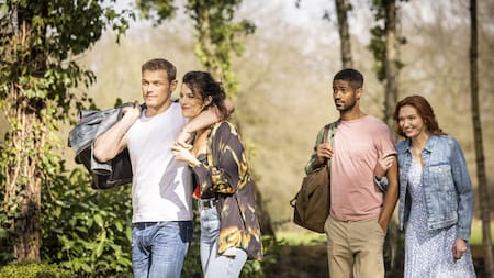 The couple next door (La pareja de al lado) en Universal+. Foto: Prensa