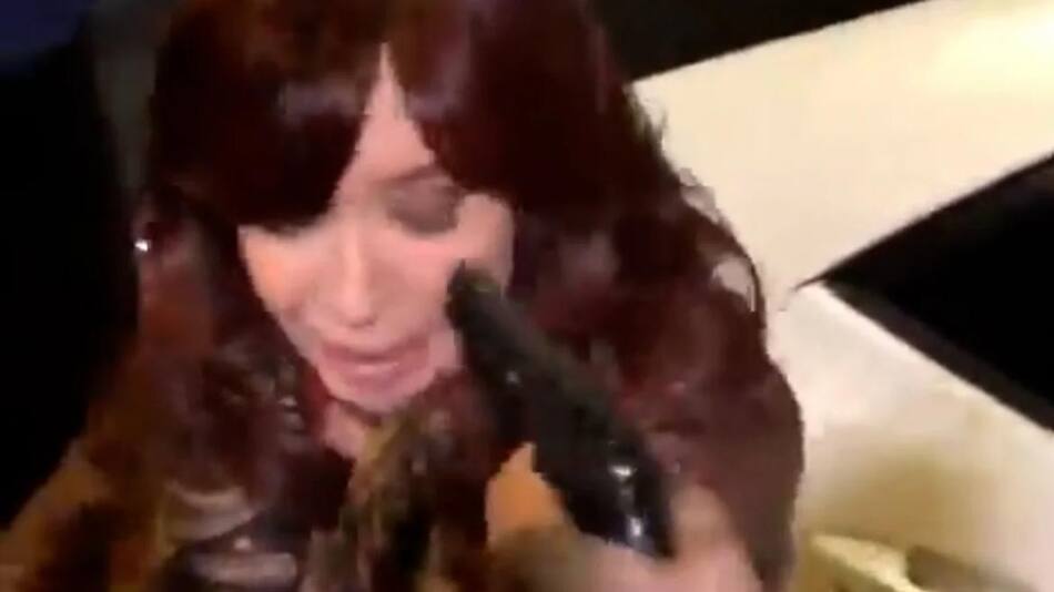 Intento de asesinato contra Cristina Kirchner. Foto: NA.