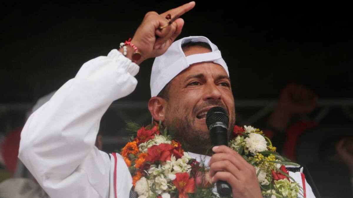 Luis Fernando Camacho. Foto: REUTERS.