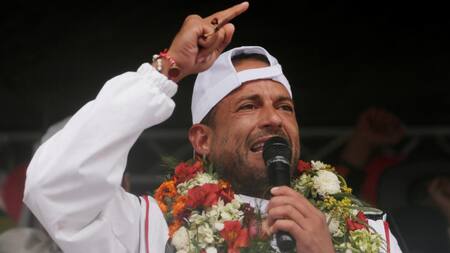 Luis Fernando Camacho. Foto: REUTERS.