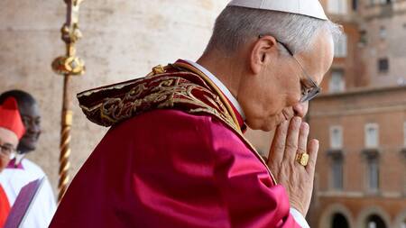 Papa León XIV. Foto: Reuters/Vatican Media/Francesco Sforza/