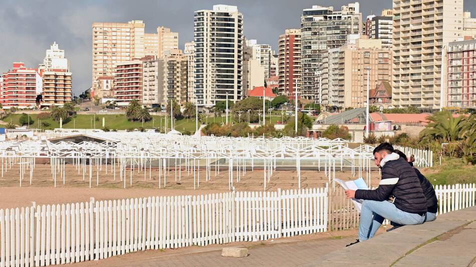 Turismo en Mar del Plata. Foto: NA.