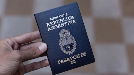 Pasaporte argentino.