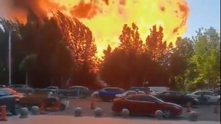 La impresionante explosión en China. Foto: Twitter @AlertaMundial2