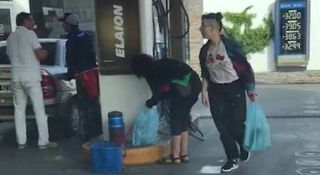 Encuentro Nacional de Mujeres - venta de nafta