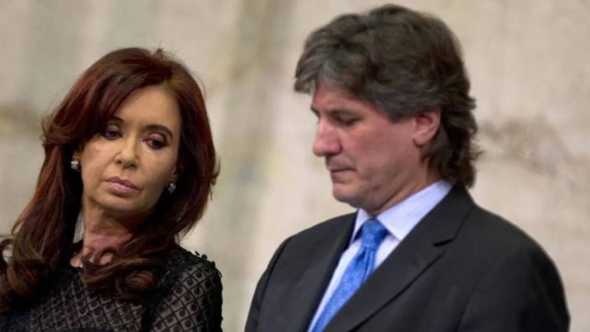 Cristina Fernández de Kirchner y Amado Boudou. Foto: X