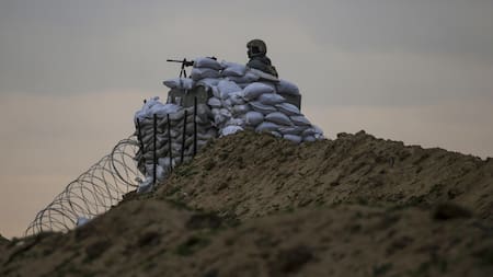 Ejército de Israel en la Franja de Gaza. Foto: EFE (Mohamed Saber)