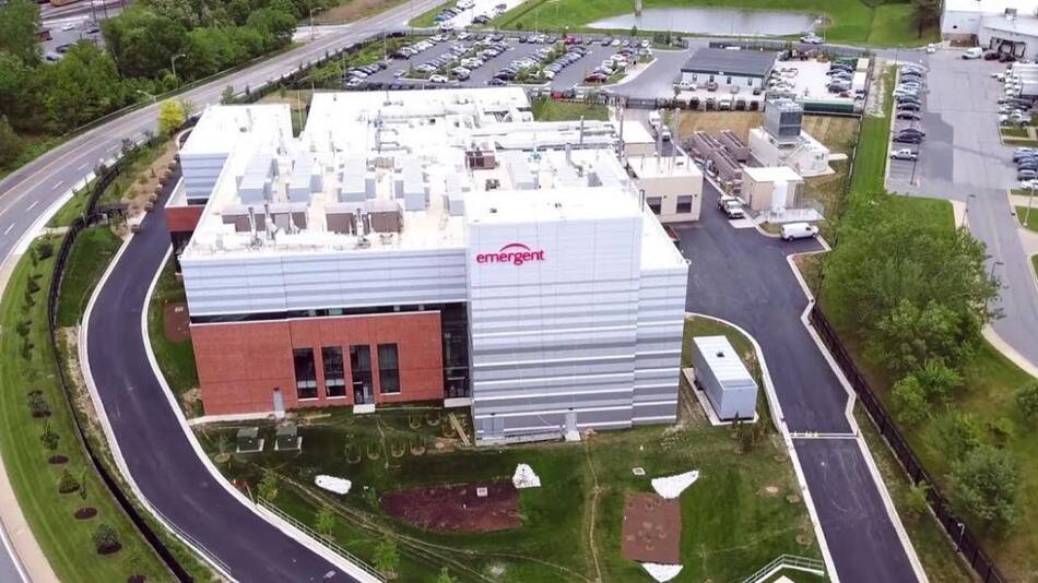 Laboratorio Emergent Solutions, Baltimore EEUU. Foto: Emergent Solutions.