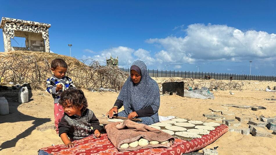 Franja de Gaza; hambruna. Foto: Reuters.