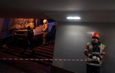 Micro fuera de control en Moscú - Rusia (Reuters)