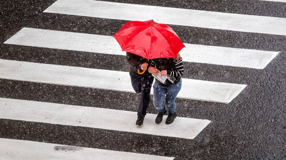Lluvia, estado del clima. Foto: NA.