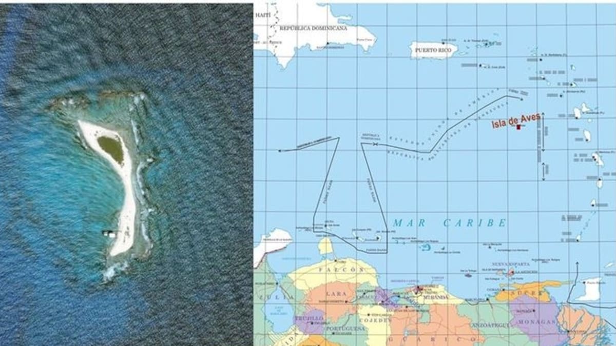 La diminuta isla de Venezuela que vale miles de kilómetros de mar y podría reconfigurar el mapa del Caribe