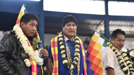 Evo Morales; Bolivia. Foto: EFE.