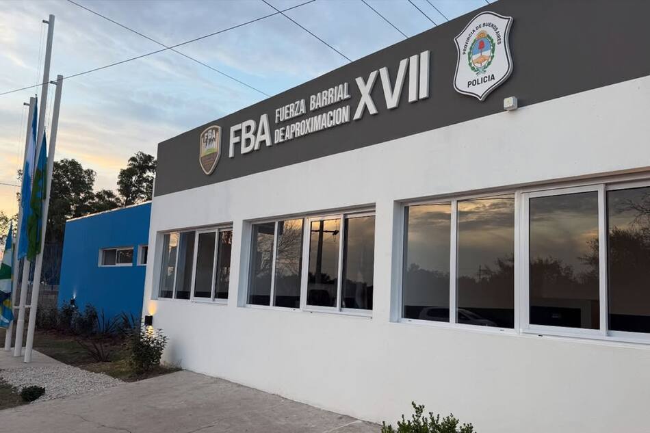 La nueva base operativa en Carlos Spegazzini, en Ezeiza.