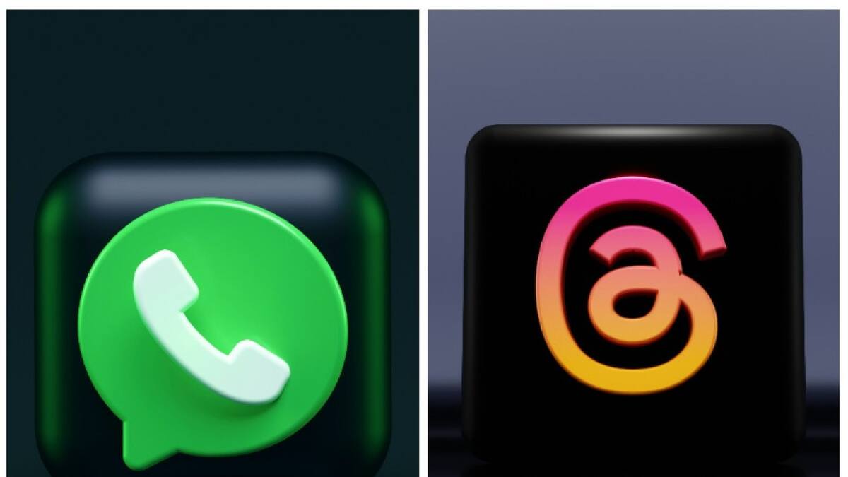 WhatsApp, Threads.
