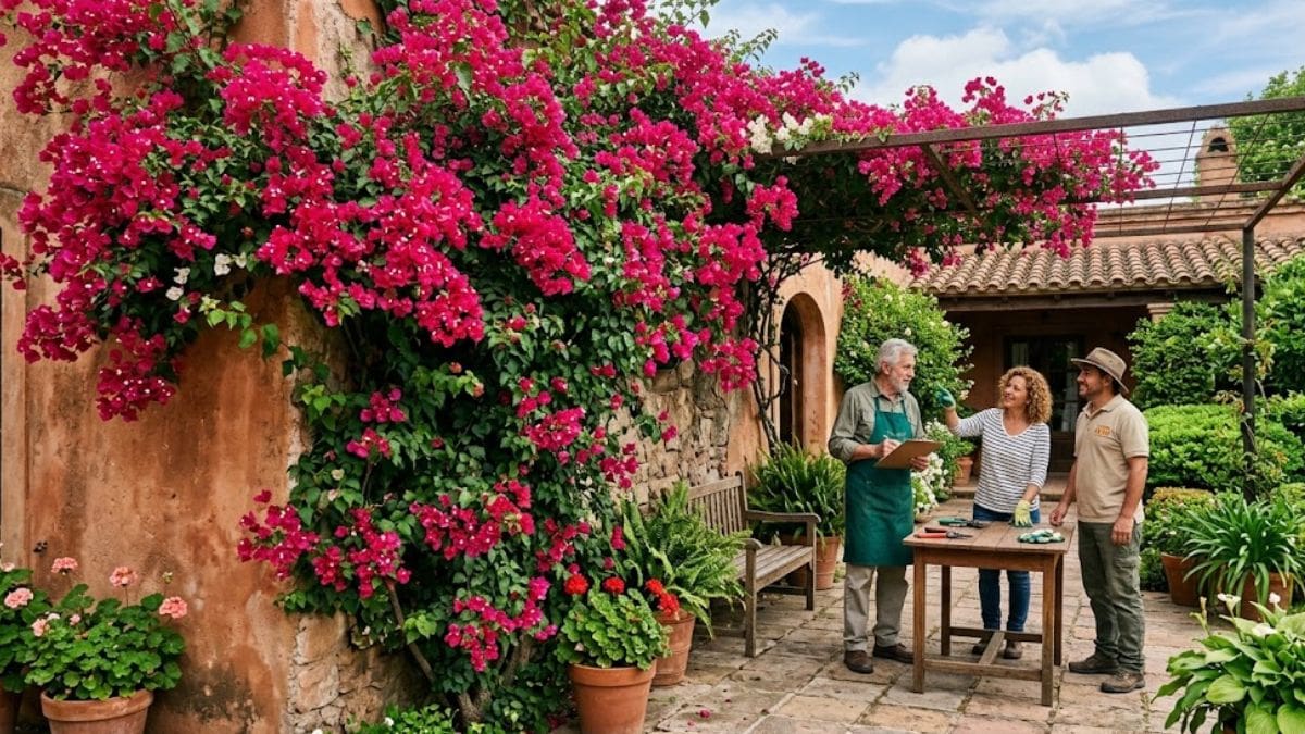 Los expertos en jardinería se ponen de acuerdo sobre la Santa Rita: “La luz y el riego son fundamentales para que produzca más flores”