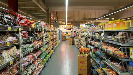Supermercado. Foto: Unsplash.
