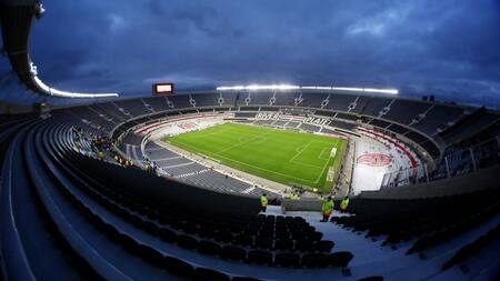 Estadio Monumental de River Plate. Foto: Instagram @obramonumental