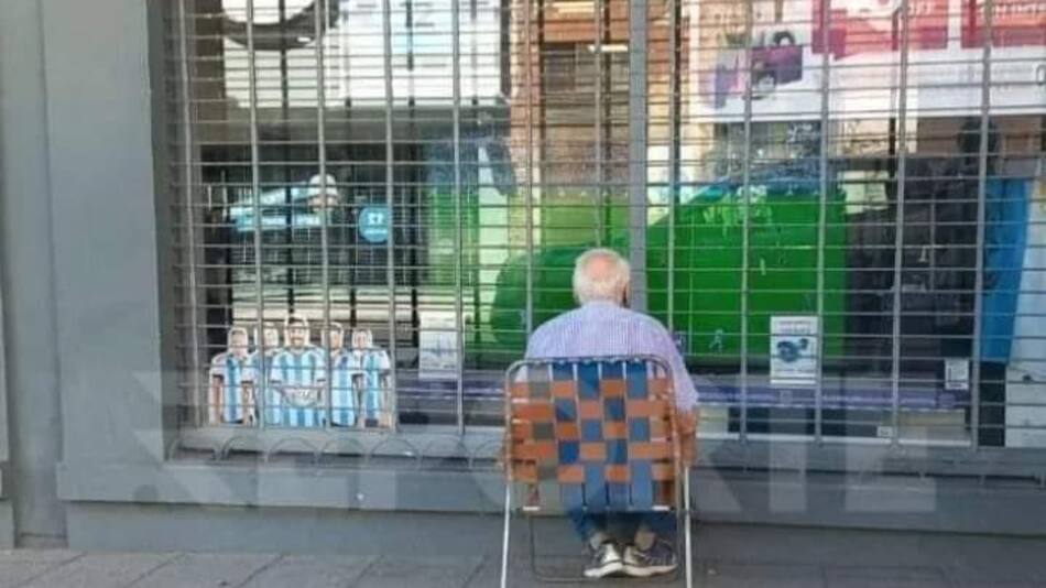 Abuelo; Frávega. Foto: Twitter.