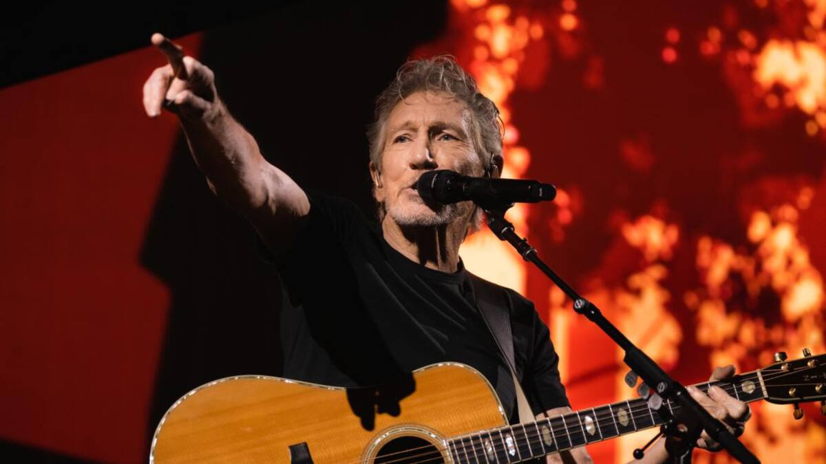 Roger Waters. Foto: Télam.