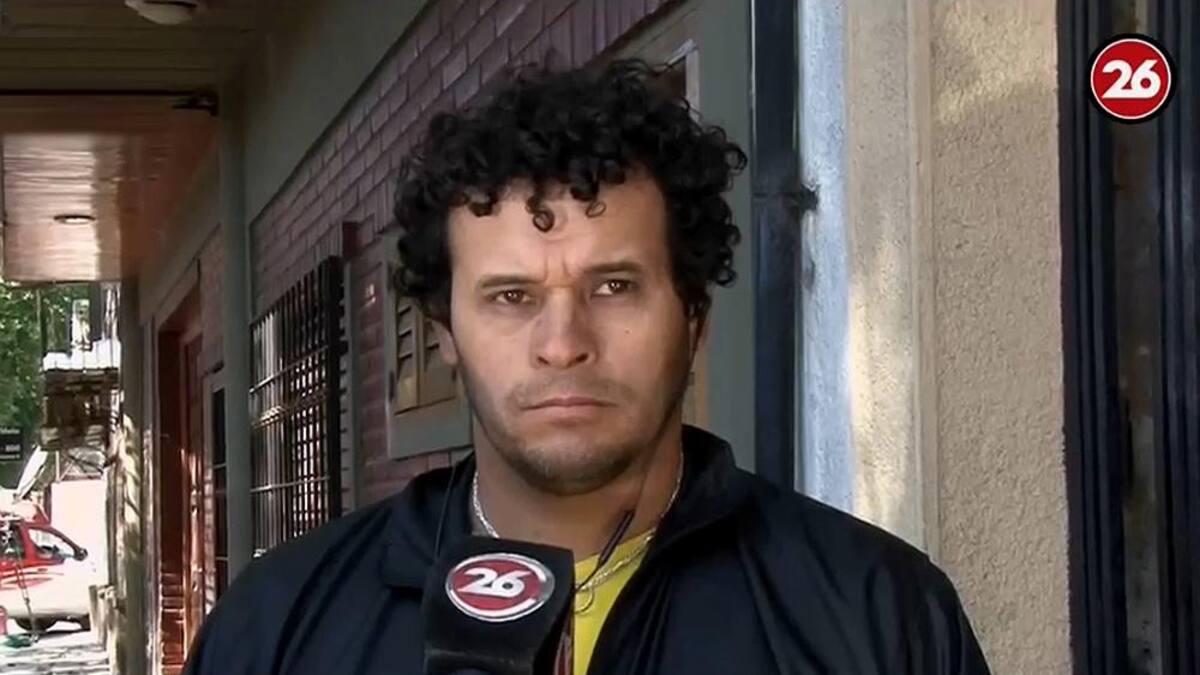 David Garcete - Operario - Víctima del loco de la grúa - Canal 26