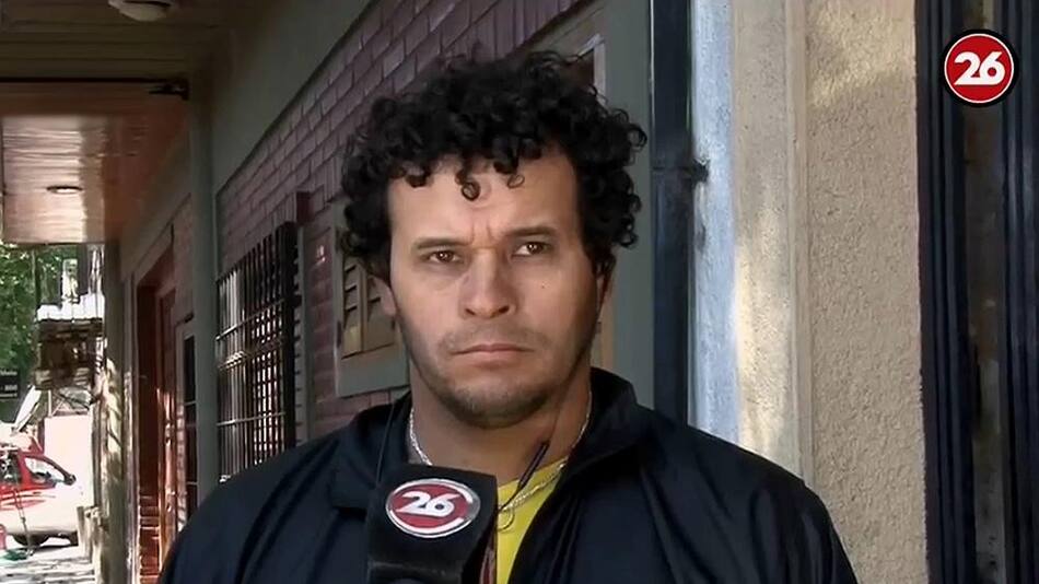 David Garcete - Operario - Víctima del loco de la grúa - Canal 26