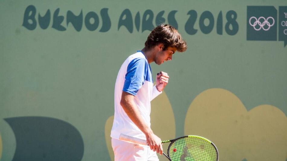 Facundo Díaz Acosta, tenis, Juegos Olímpicos de la Juventud, buenosaires2018.com