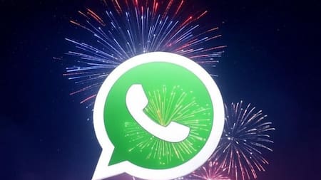Año Nuevo en WhatsApp. Foto: Unsplash.