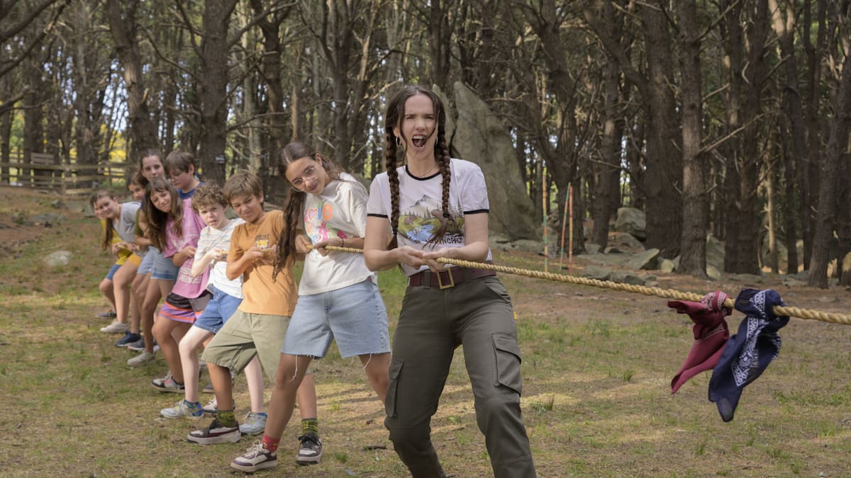 Campamento con mamá. Foto: Netflix.