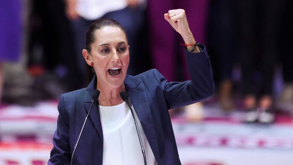 Claudia Sheinbaum, presidenta electa de México. Foto: Reuters