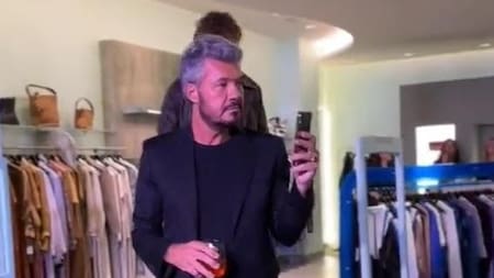 El divertido blooper de Marcelo Tinelli. Foto: captura.