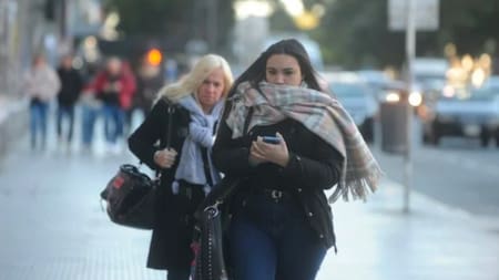 Ola de frío en diferentes zonas de la Argentina. Foto: Web.