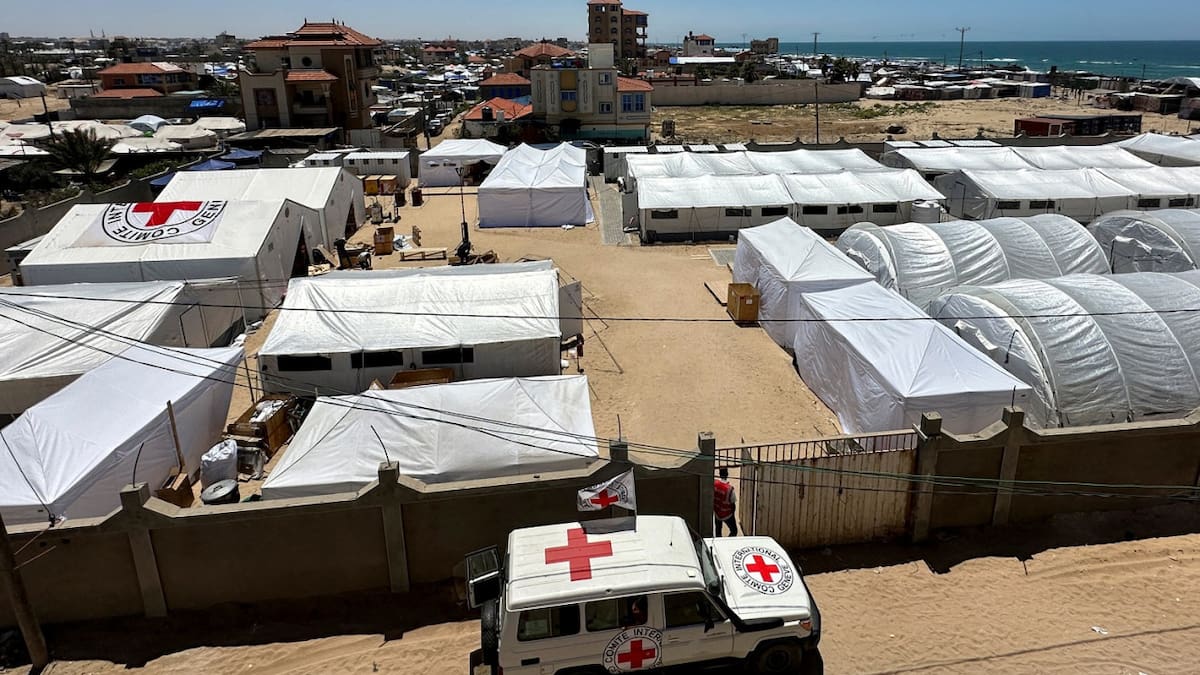 Crisis total en los hospitales de Rafah, Franja de Gaza. Foto: Reuters