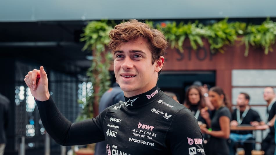 Franco Colapinto, piloto de Alpine.