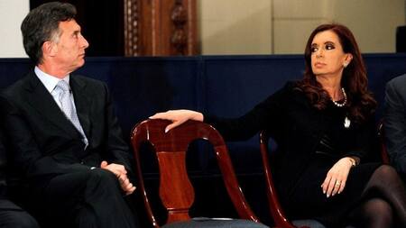 Mauricio Macri y Cristina Kirchner
