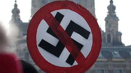 Prohibición del nazismo. Foto: NA
