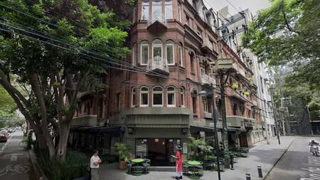 La “Londres argentina”. Foto: Google Maps.