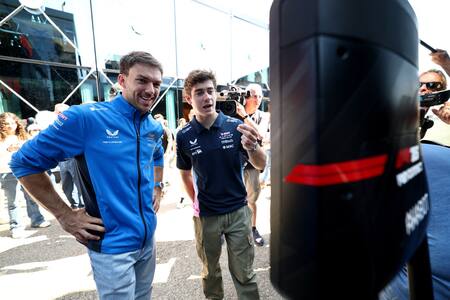 Franco Colapinto y Pierre Gasly en el Gran Premio de Imola. Foto: REUTERS.