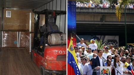 Ayuda humanitaria - Estados Unidos a Venezuela