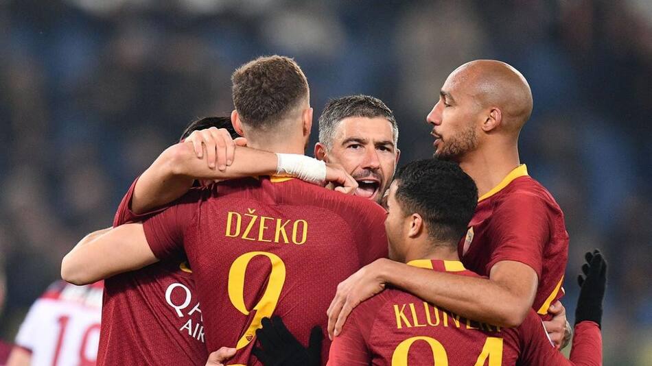 Serie A , Roma vs. Bologna, fútbol internacional
