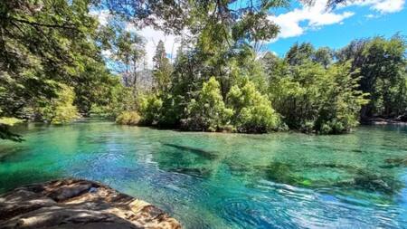 El Cajón del Azul. Foto: NA