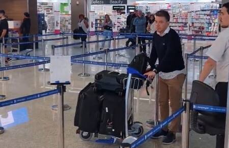 Marcelo Gallardo rumbo a Arabia Saudita. Foto: X
